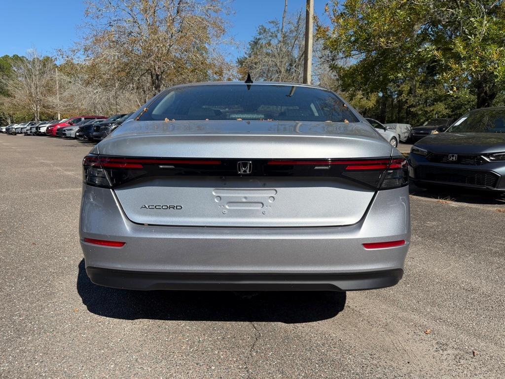 new 2025 Honda Accord car, priced at $31,755