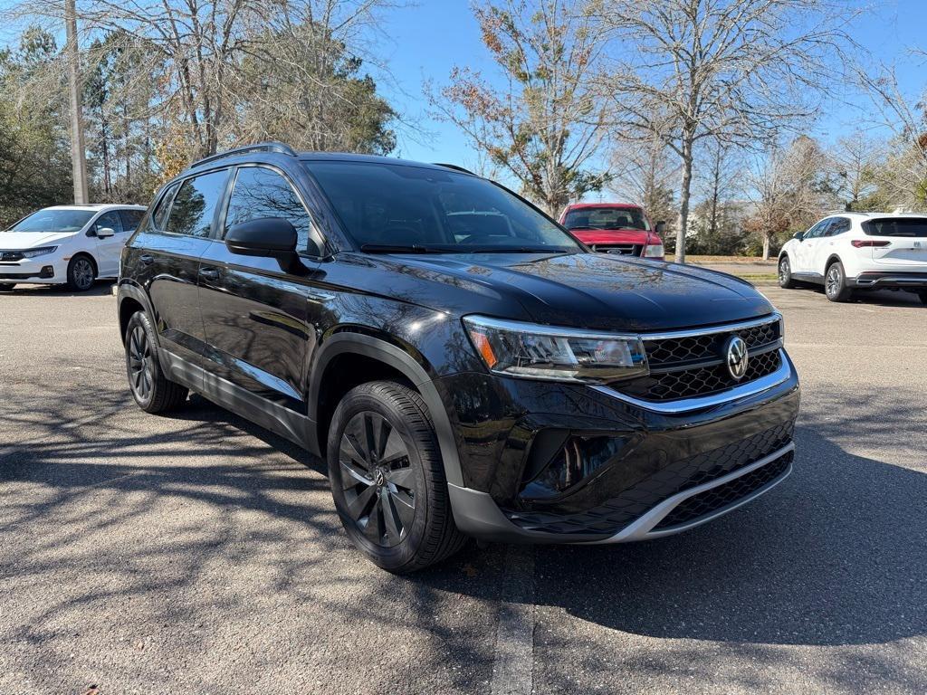 used 2023 Volkswagen Taos car, priced at $18,355