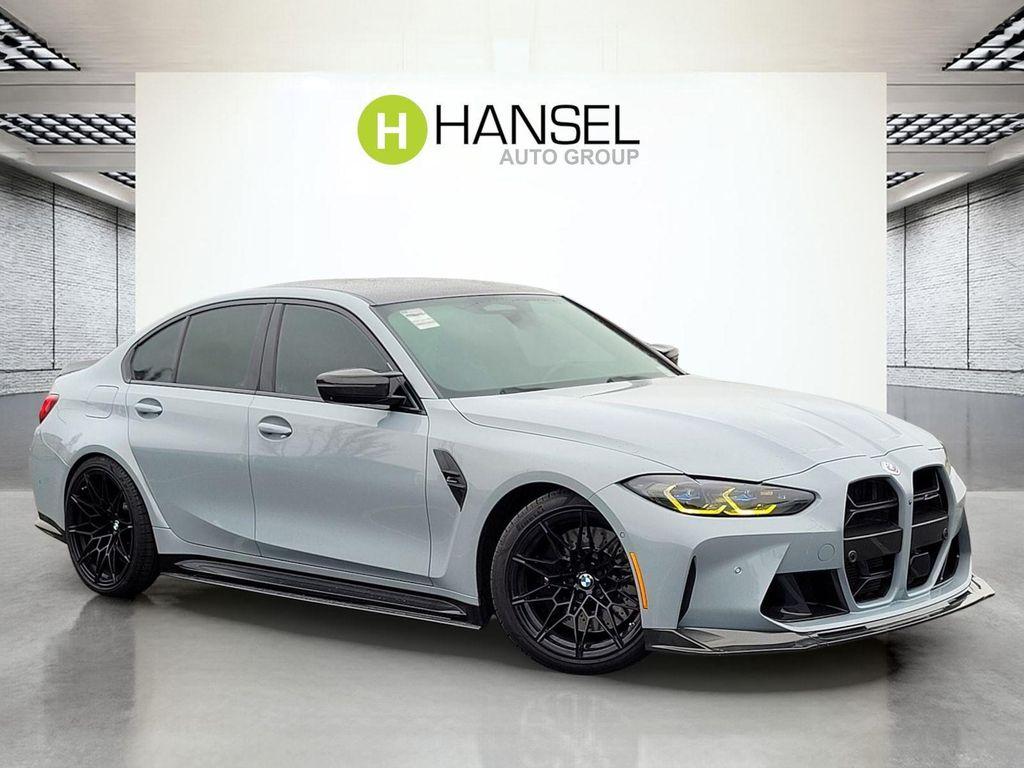 used 2022 BMW M3 car, priced at $77,695