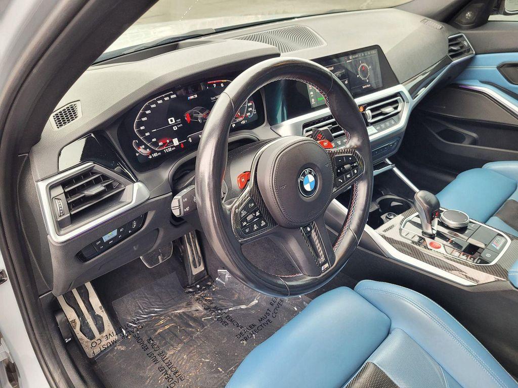 used 2022 BMW M3 car, priced at $77,695