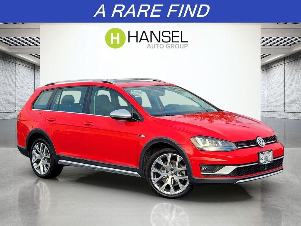 used 2017 Volkswagen Golf Alltrack car, priced at $14,000