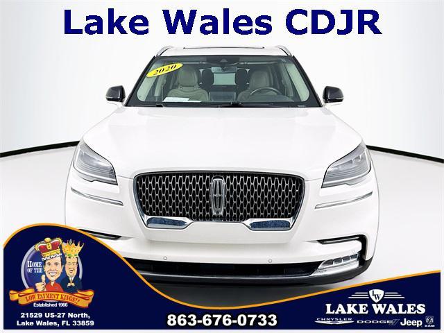 used 2020 Lincoln Aviator car, priced at $25,398
