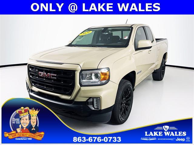 used 2021 GMC Canyon car, priced at $18,836