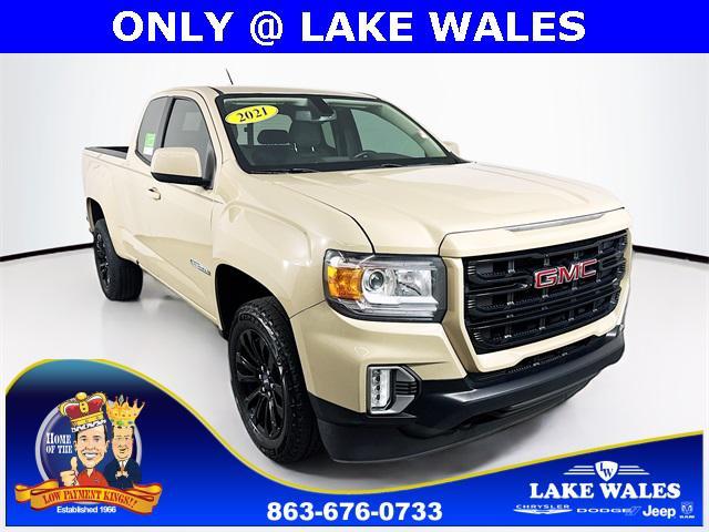 used 2021 GMC Canyon car, priced at $18,836