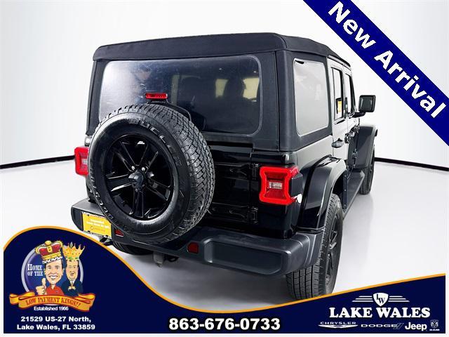 used 2021 Jeep Wrangler Unlimited 4xe car, priced at $26,498
