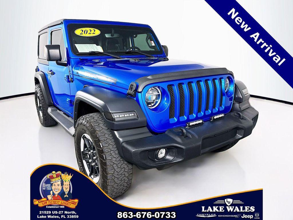 used 2022 Jeep Wrangler car, priced at $26,748