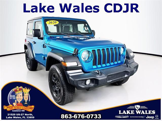 used 2020 Jeep Wrangler car, priced at $15,000
