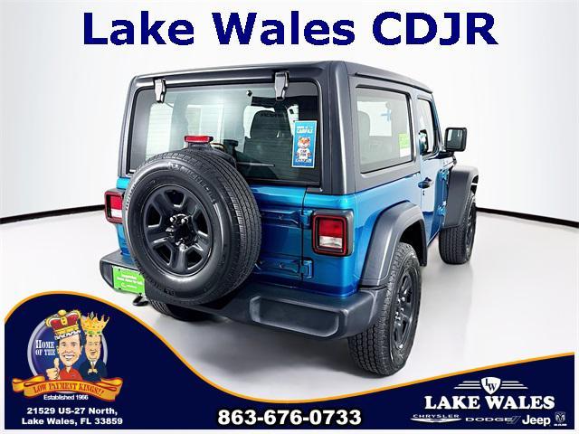 used 2020 Jeep Wrangler car, priced at $15,000