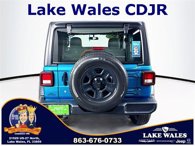 used 2020 Jeep Wrangler car, priced at $15,000