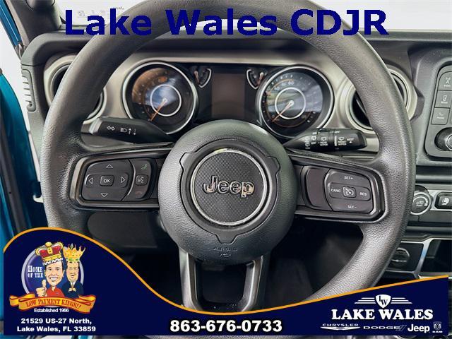 used 2020 Jeep Wrangler car, priced at $15,000