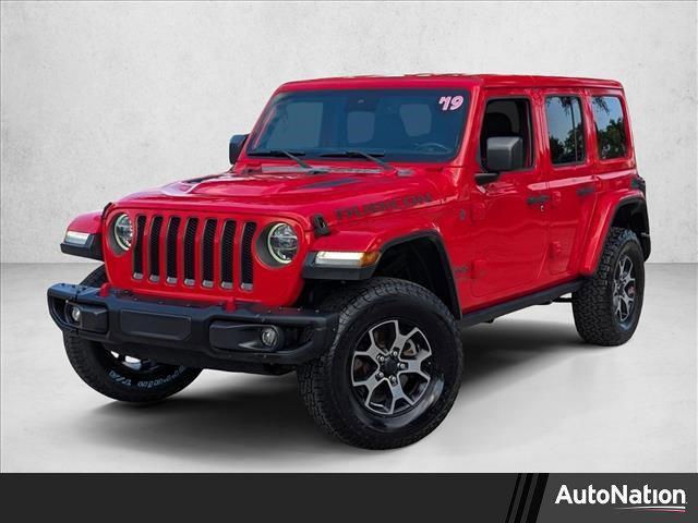 used 2019 Jeep Wrangler Unlimited car, priced at $29,897