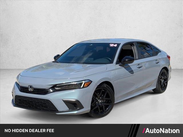 used 2024 Honda Civic car, priced at $23,889