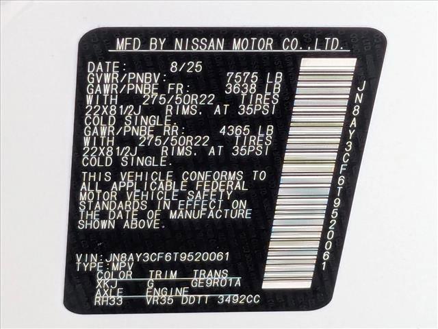 new 2026 Nissan Armada car, priced at $81,289