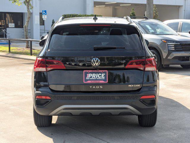 used 2023 Volkswagen Taos car, priced at $20,492