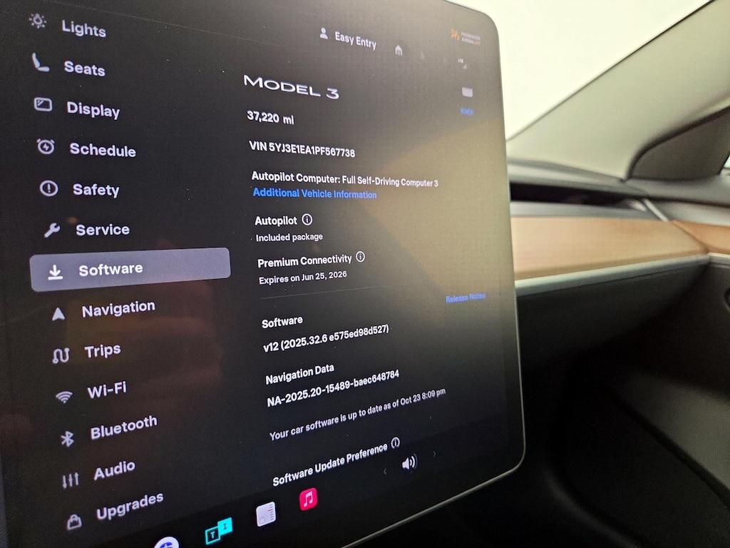 used 2023 Tesla Model 3 car, priced at $25,998