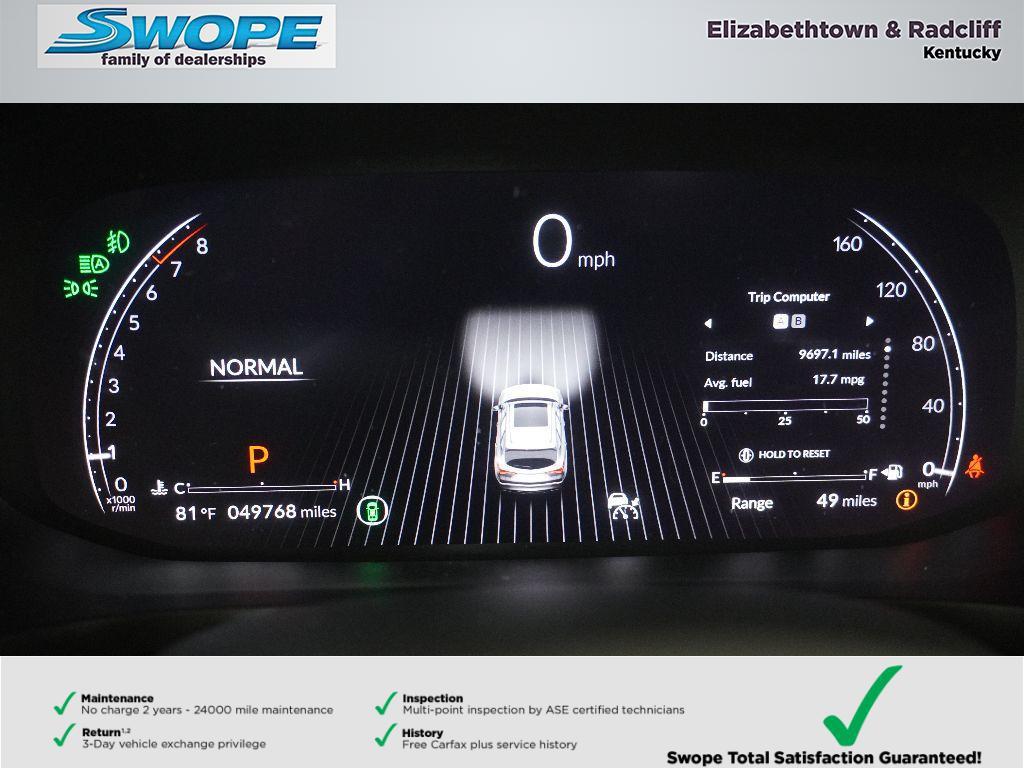 used 2023 Acura MDX car, priced at $43,220