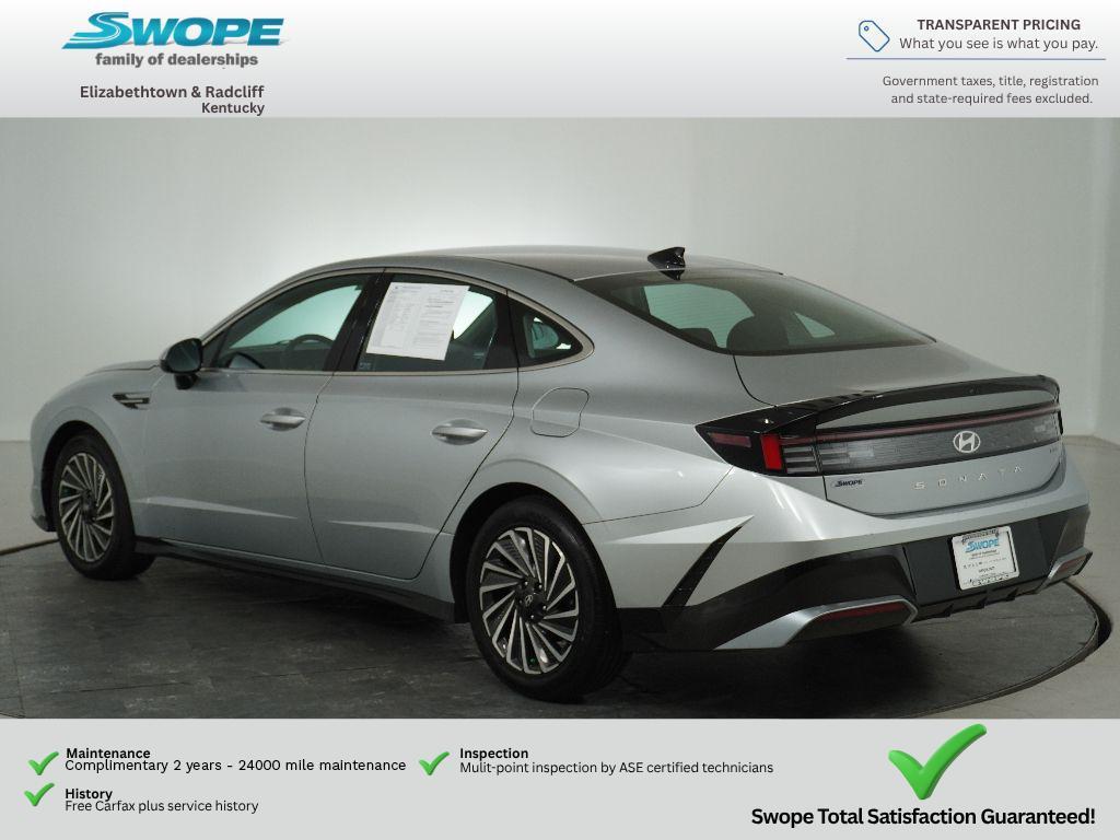 used 2024 Hyundai Sonata Hybrid car, priced at $26,418