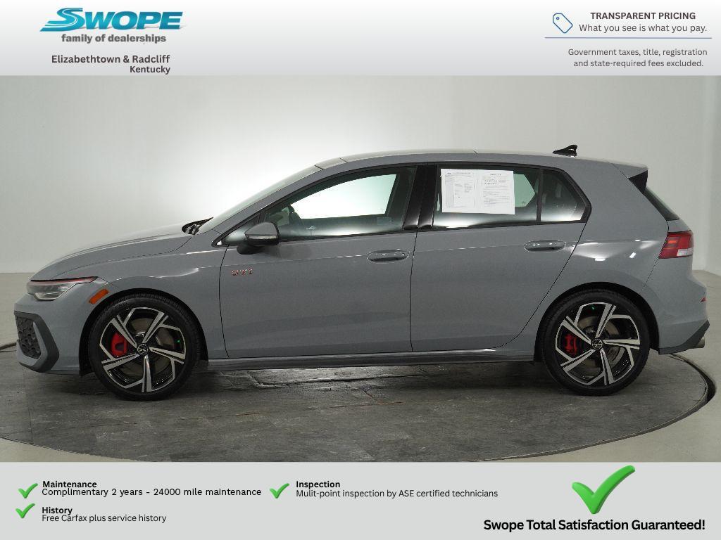 used 2025 Volkswagen Golf GTI car, priced at $32,557