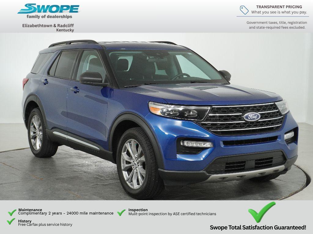 used 2022 Ford Explorer car, priced at $31,394
