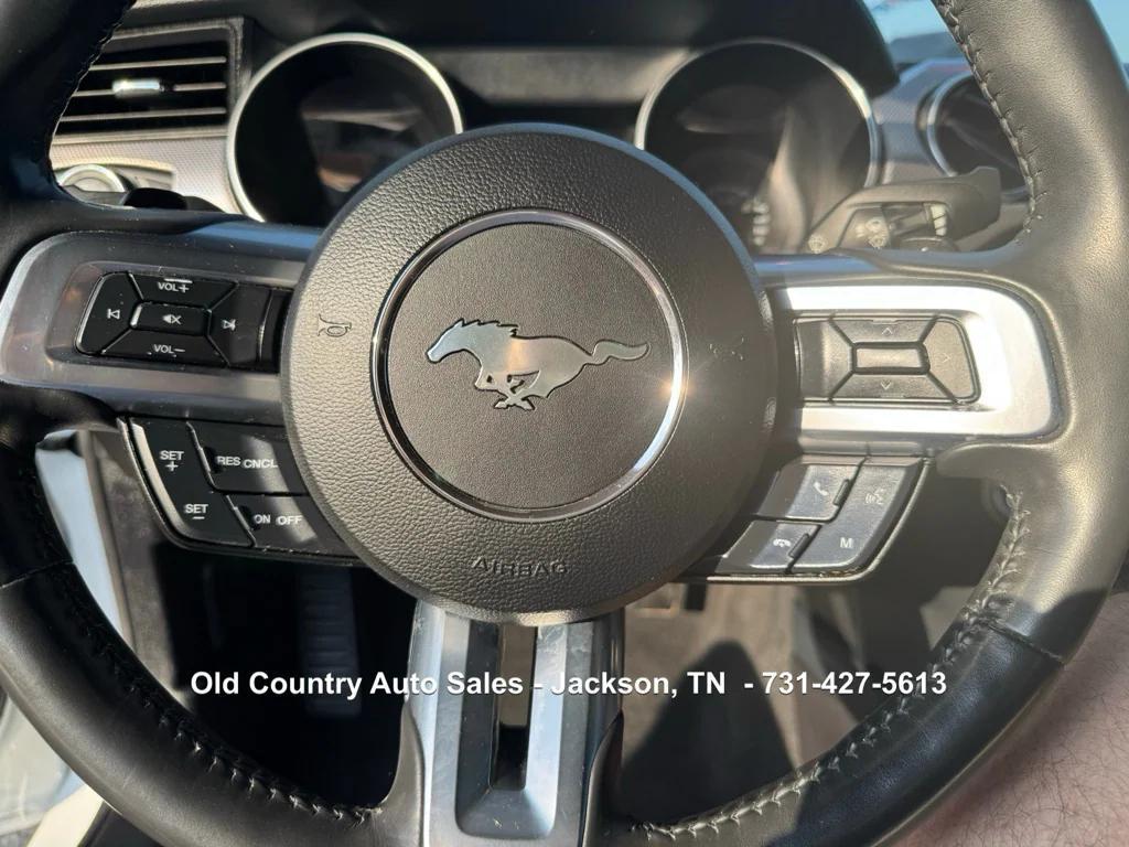 used 2021 Ford Mustang car, priced at $32,998