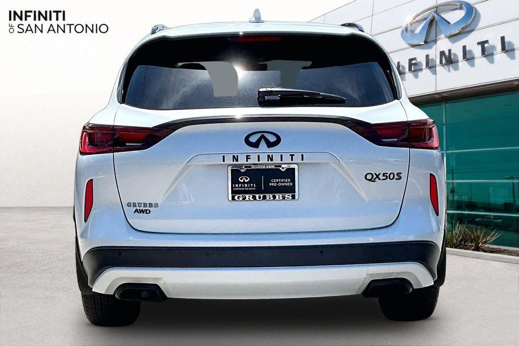 used 2023 INFINITI QX50 car, priced at $39,878