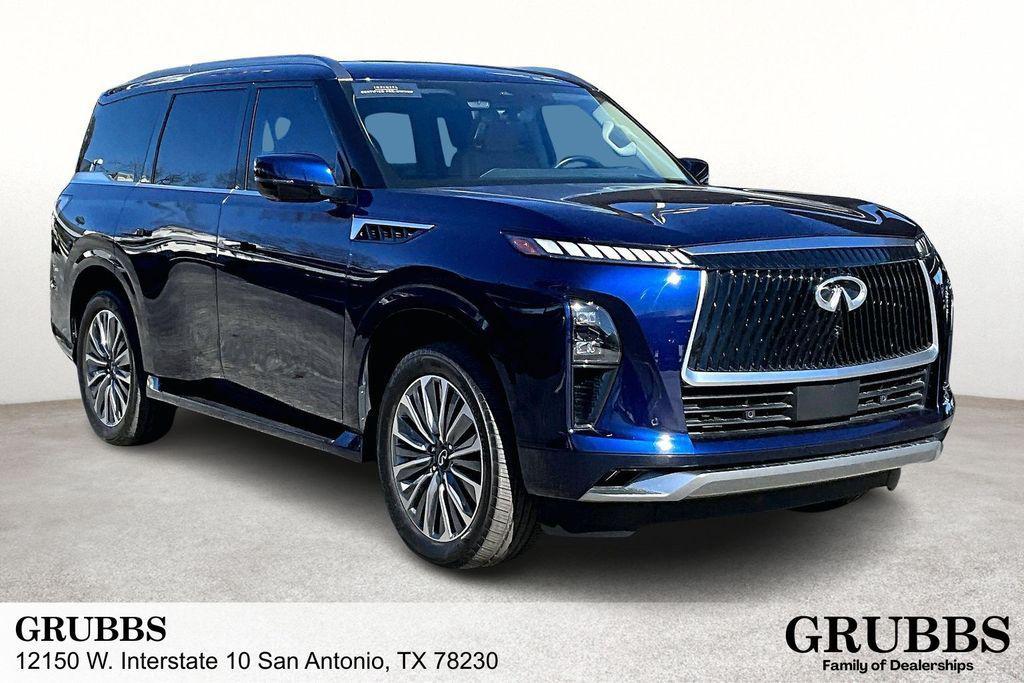 used 2025 INFINITI QX80 car, priced at $76,500