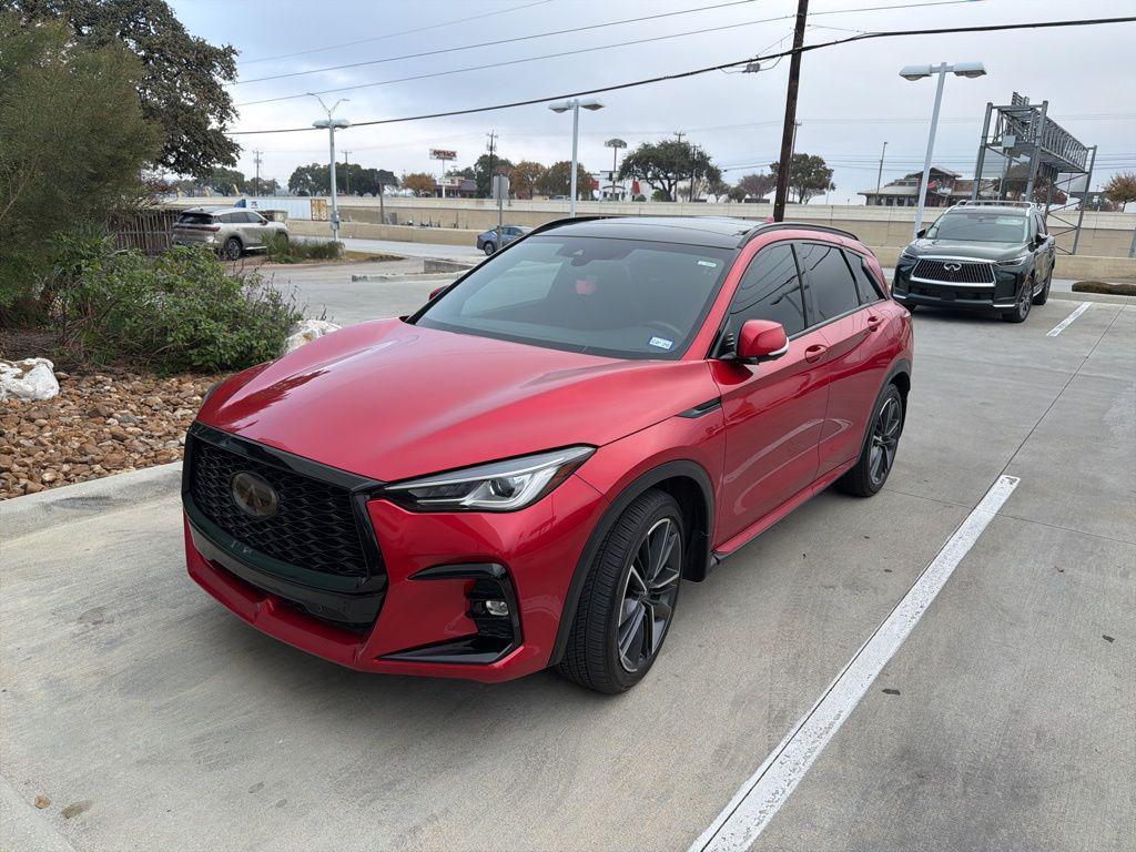 used 2023 INFINITI QX50 car, priced at $32,499