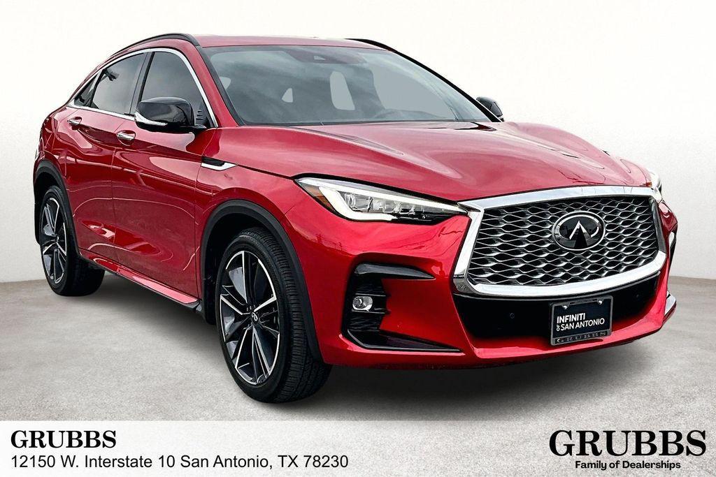 used 2023 INFINITI QX55 car, priced at $34,599
