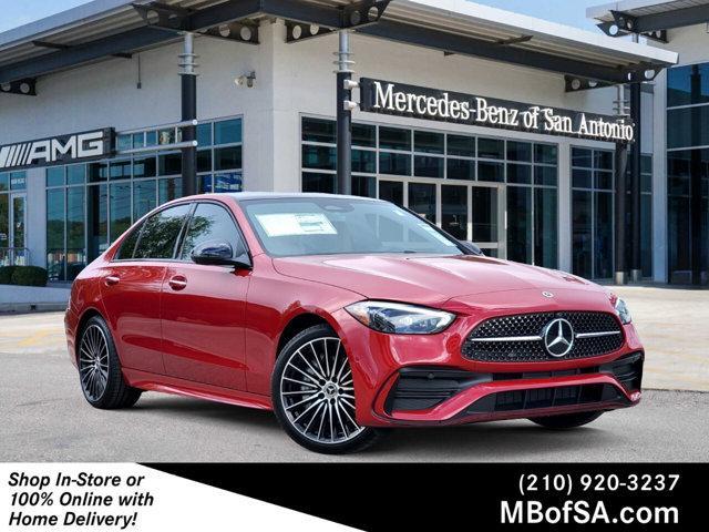 new 2025 Mercedes-Benz C-Class car, priced at $61,345