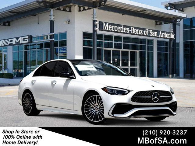 new 2025 Mercedes-Benz C-Class car, priced at $58,895