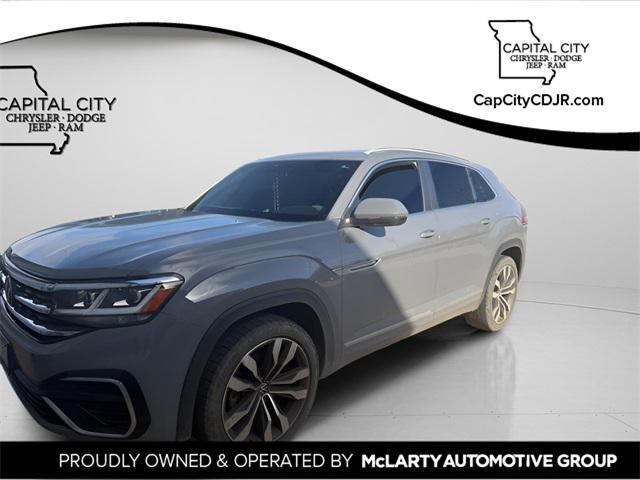 used 2021 Volkswagen Atlas Cross Sport car, priced at $20,117