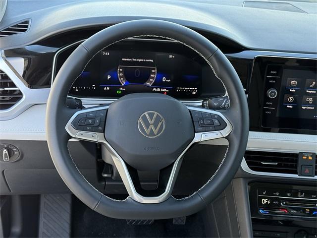 new 2025 Volkswagen Taos car, priced at $25,222