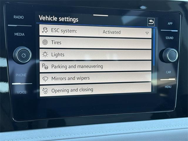 new 2025 Volkswagen Taos car, priced at $25,222