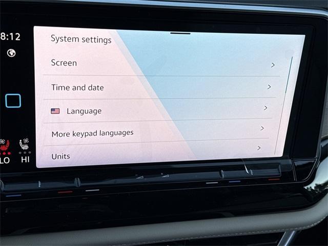 new 2026 Volkswagen Atlas car, priced at $38,086