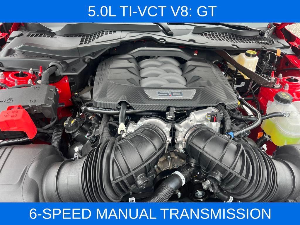 new 2025 Ford Mustang car, priced at $52,380