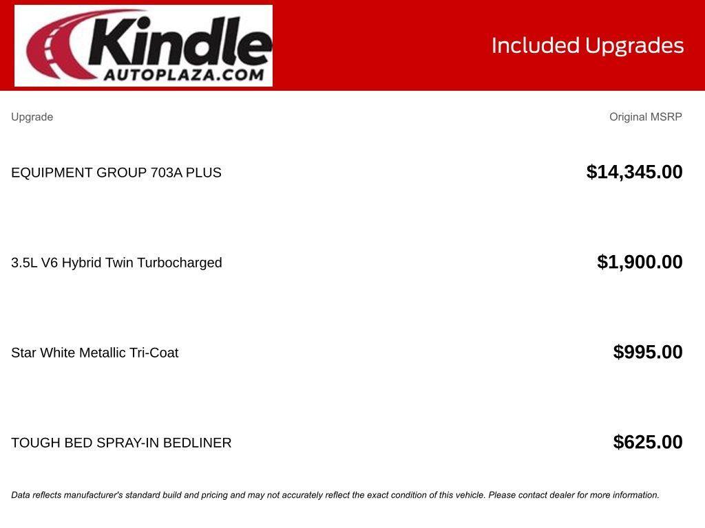 new 2025 Ford F-150 car, priced at $91,650