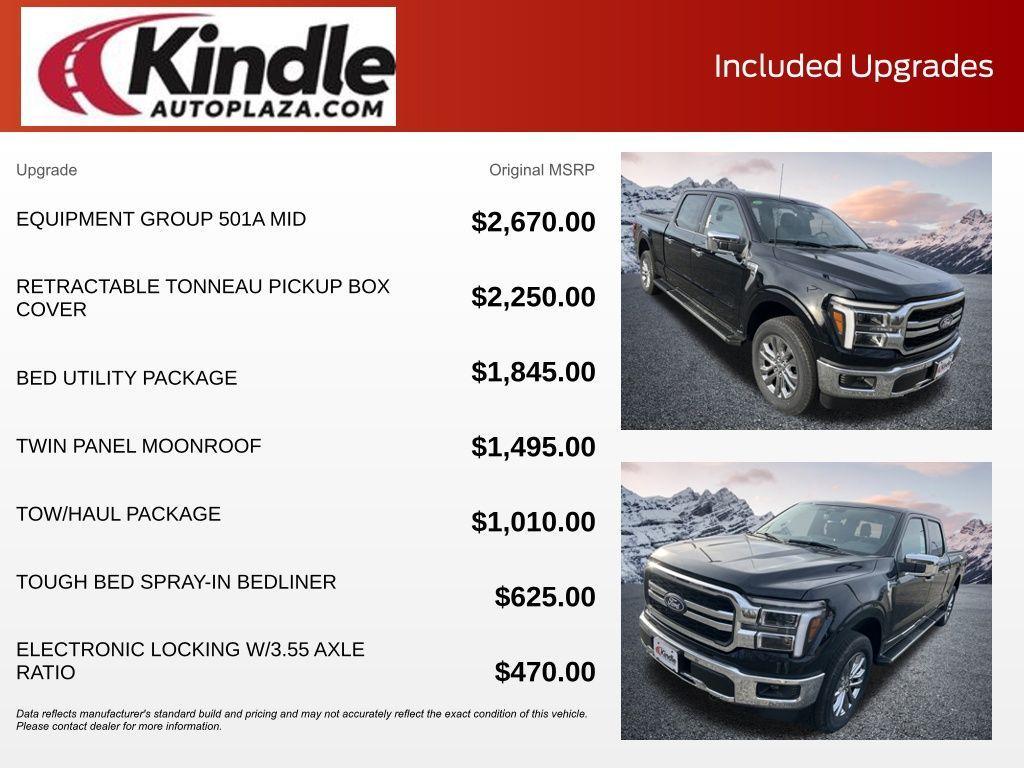 new 2025 Ford F-150 car, priced at $72,380