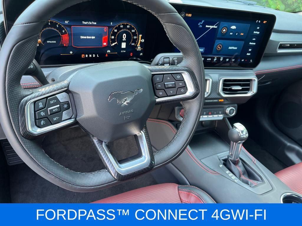 new 2025 Ford Mustang car, priced at $43,258