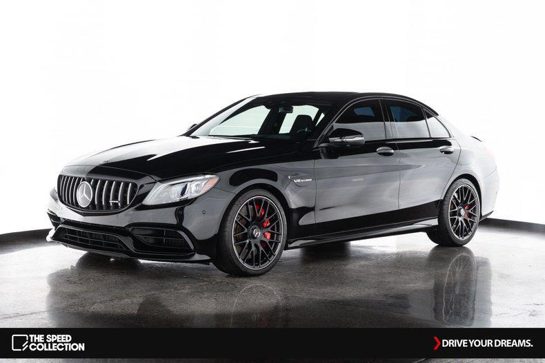 used 2020 Mercedes-Benz AMG C 63 car, priced at $61,980