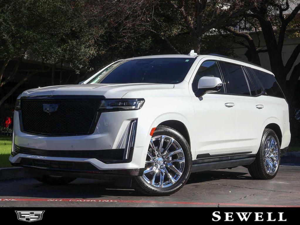 used 2021 Cadillac Escalade car, priced at $59,478