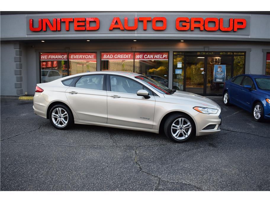 used 2018 Ford Fusion Hybrid car, priced at $11,995