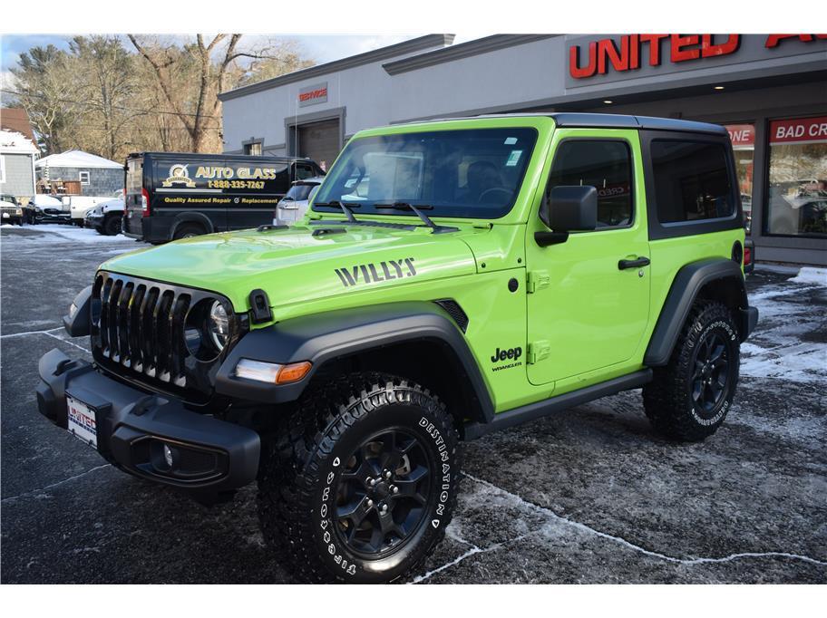 used 2021 Jeep Wrangler car, priced at $25,495