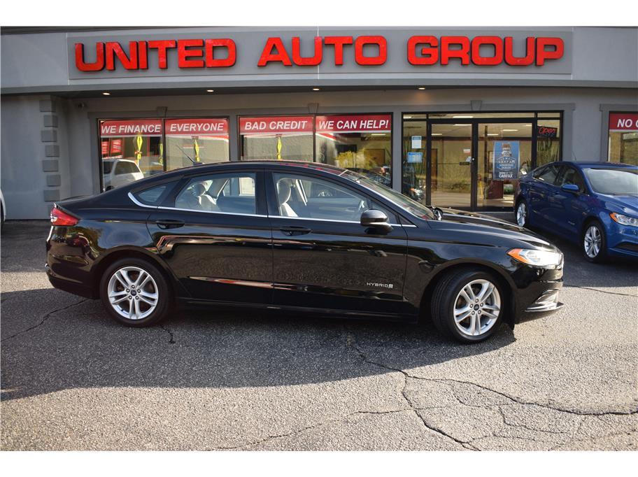 used 2018 Ford Fusion Hybrid car, priced at $13,495
