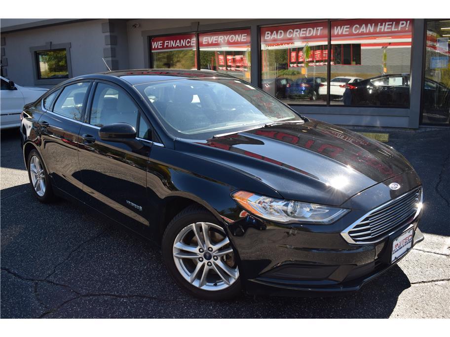 used 2018 Ford Fusion Hybrid car, priced at $14,495
