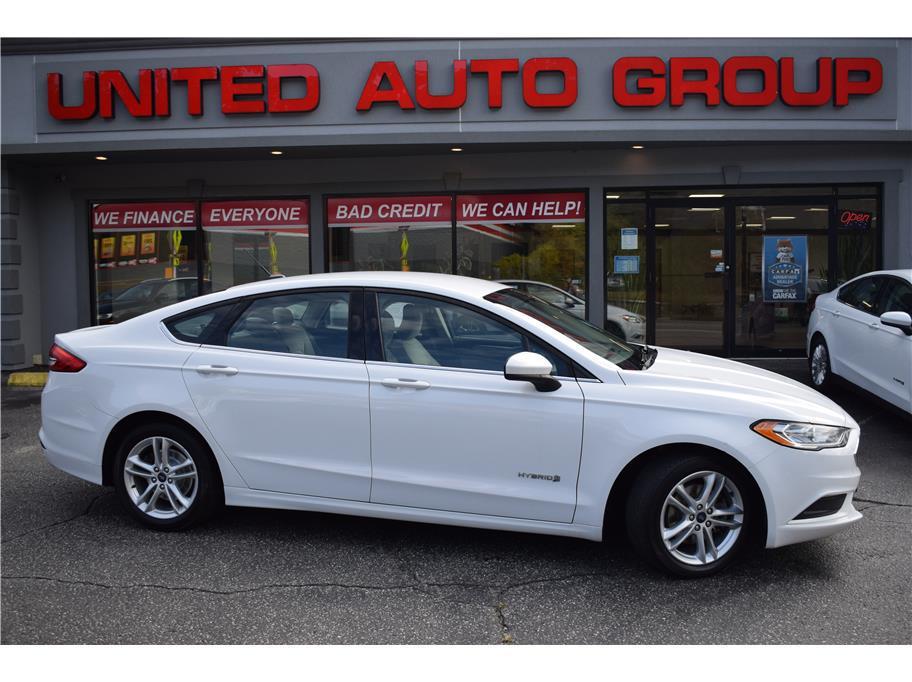 used 2018 Ford Fusion Hybrid car, priced at $12,995