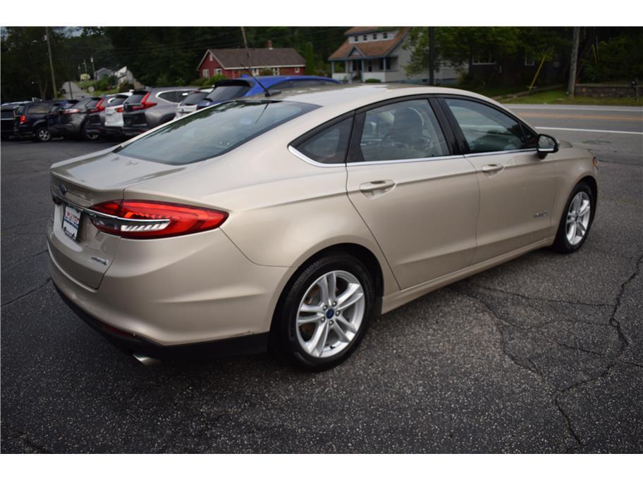 used 2018 Ford Fusion Hybrid car, priced at $13,695