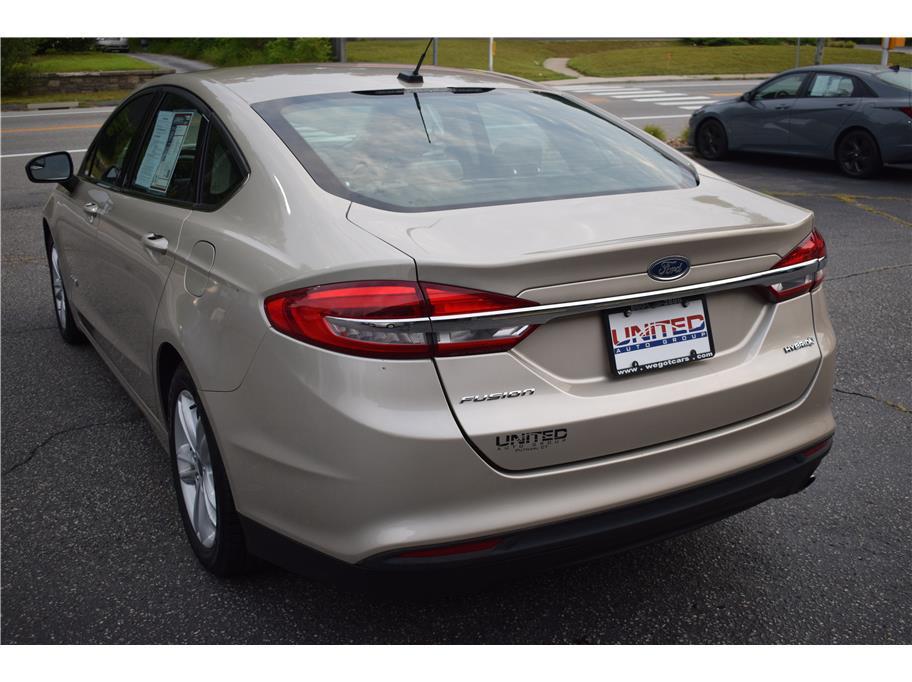used 2018 Ford Fusion Hybrid car, priced at $13,695