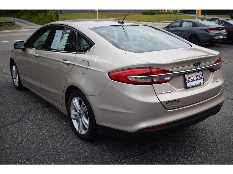 used 2018 Ford Fusion Hybrid car, priced at $13,695