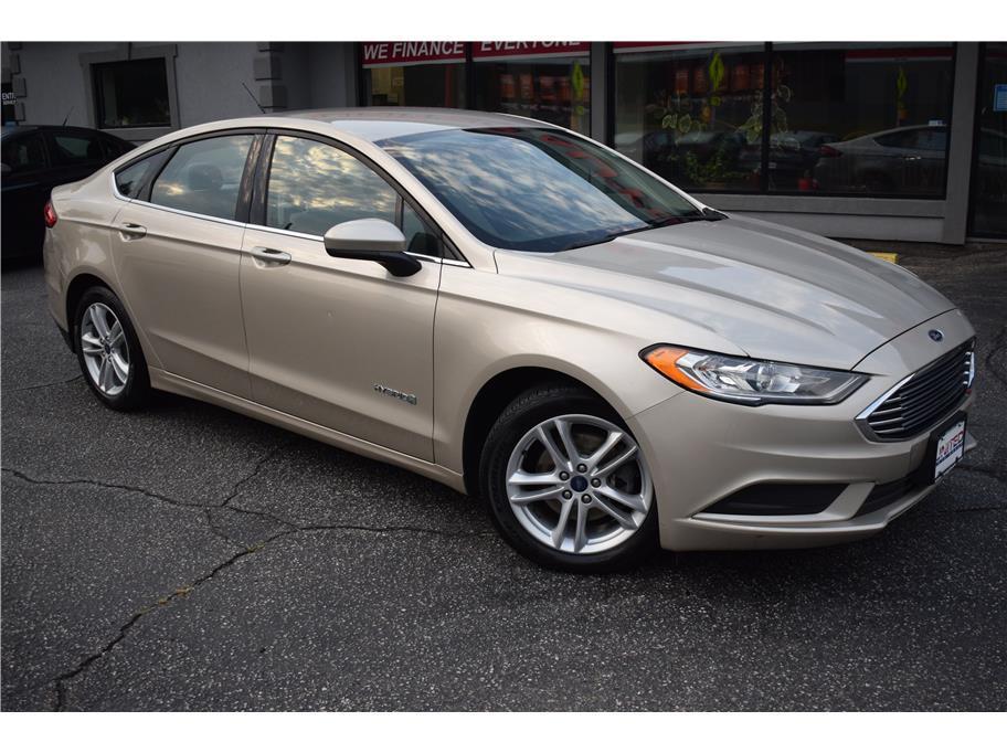 used 2018 Ford Fusion Hybrid car, priced at $13,695