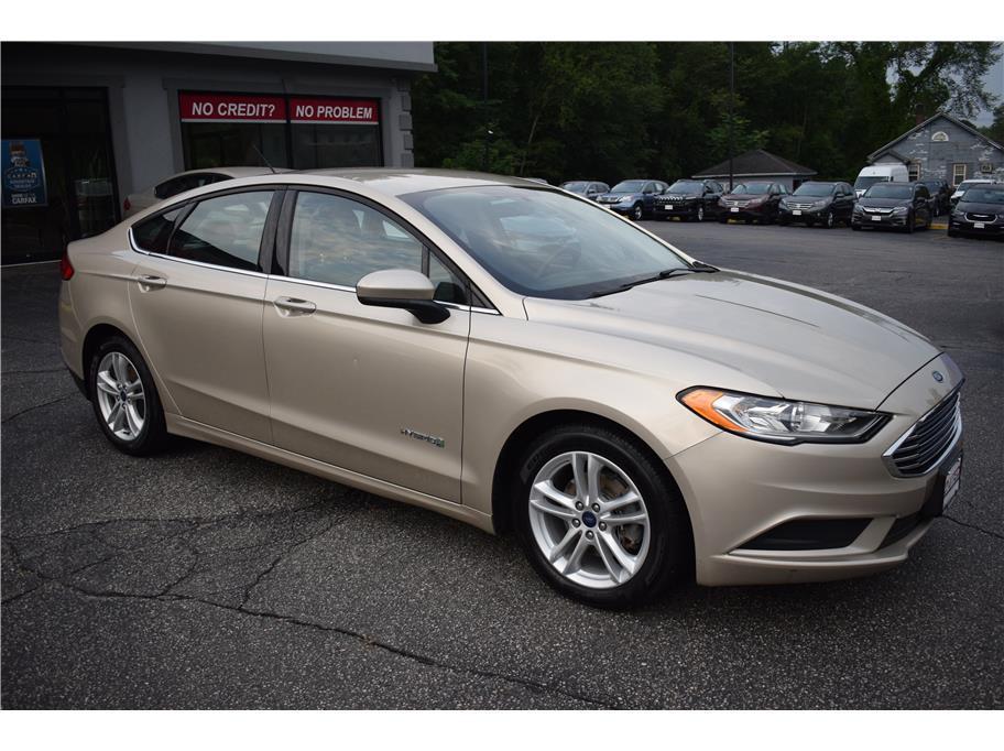 used 2018 Ford Fusion Hybrid car, priced at $13,695